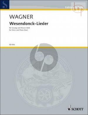 Wagner Wesendonck-Lieder WWV 91A Tiefe Stimme (engl./germ.)