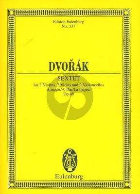 Dvorak Streichsextett A-dur Op.48 Study Score