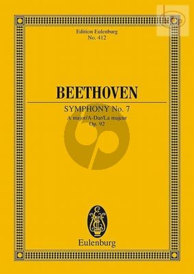 Symphony No.7 Op.92 A-major (Study Score)