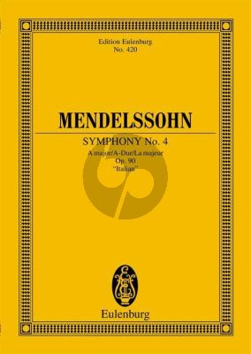 Symphony No.4 A-major Op.90 Study Score