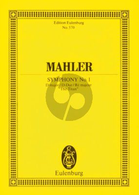 Symphony No.1 D-major "Titan" Study Score