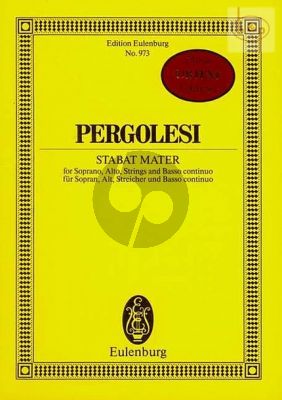 Stabat Mater (Soprano-Alto-Strings-Basso continuo)