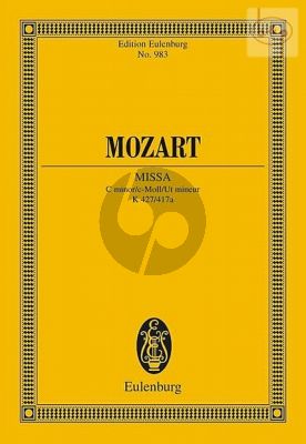 Missa c-minor KV 427 / 417a (Soli-Choir-Orch.) (Study Score)