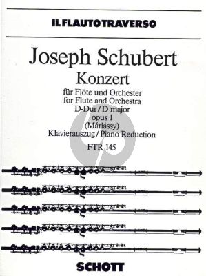 Konzert D-dur Op.1 Flute-Piano