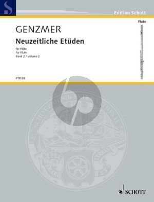 Genzmer Neuzeitliche Etuden Vol.2 Flöte