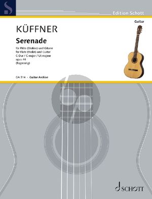 Kuffner Serenade C-dur Op.44 Flote oder Violine-Gitarre (Graf Ragossnig)