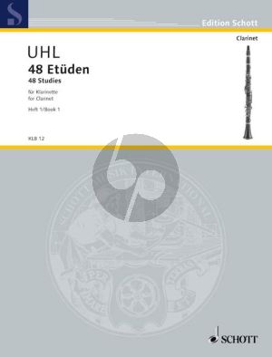 Uhl 48 Etuden Vol.1 Klarinette