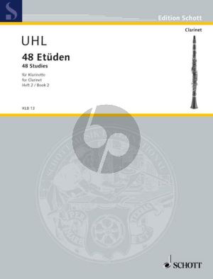Uhl 48 Etuden Vol.2 Klarinette