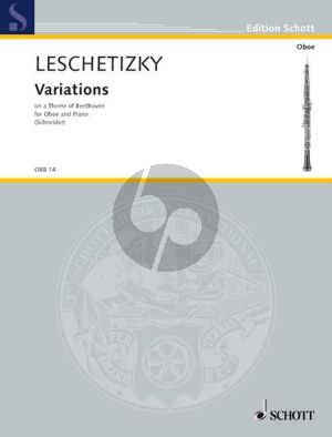 Leschetizky Variationen uber thema von Beethoven Oboe und Klavier (Christian Schneider)