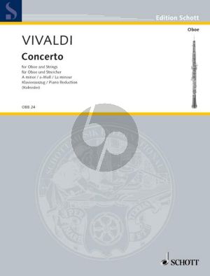 Concerto a-minor RV 461 (P.42) Oboe-Strings-Bc