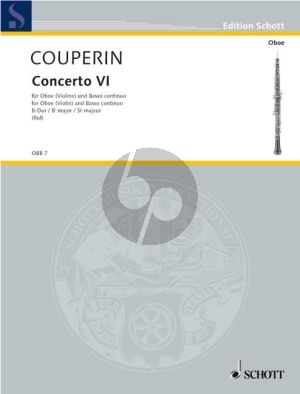 Couperin  Concerto No.6 B-flat major Oboe[Vi.]-Bc (Hugo Ruf)