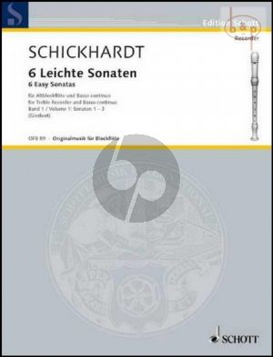 6 Leichte Sonaten Vol.1 (No.1 - 3)