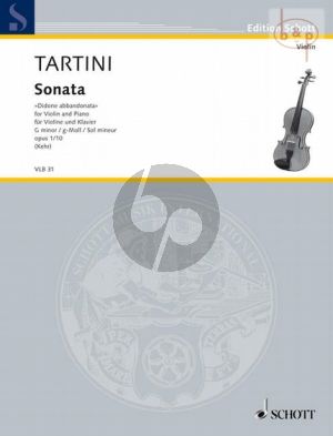 Sonate g-minor Op.1 No.10 "Didone Abbandonato" Violin and Piano