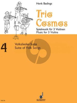 Trio Cosmos No.4 3 Violinen