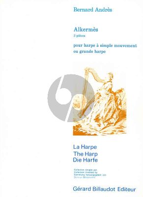 Andres Alkermes pour Harpe (3 Pieces) (intermediate level)
