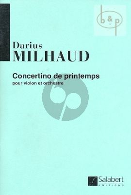 Concertino de Printemps Op.135