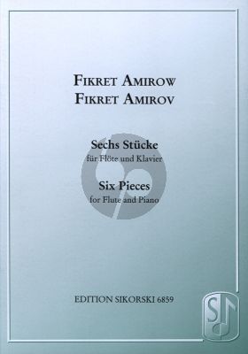 Amirov 6 Stücke Flöte und Klavier