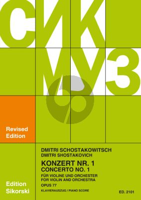 Shostakovich Konzert No.1 Op.77 a-moll Violine-Orchester (KA.) (David Oistrach)