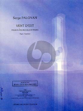 Paloyan Vent d'Est pour Piccolo et Piano (superieur)