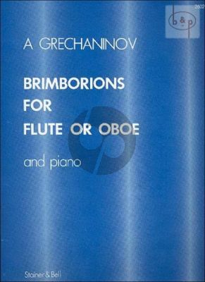 Brimborions Op. 138 for Flute or Oboe and Piano