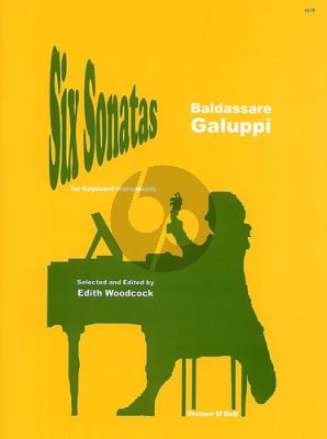 Galuppi 6 Sonatas for Harpsichord (Edith Woodcock)
