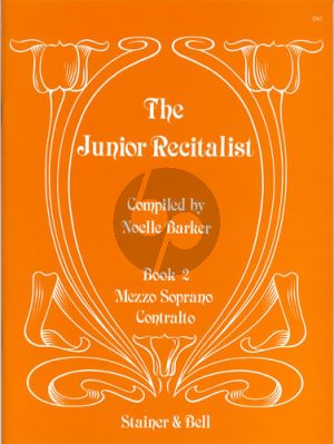 The Junior Recitalist Vol.2 Mezzo-Sopr./ Contralto (edited by Noelle Barker)