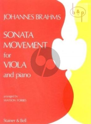 Sonata Movement (Sonatensatz 1983) for Viola and Piano
