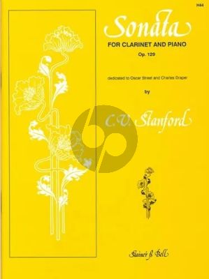Stanford Sonata Op.129 Clarinet in Bb and Piano