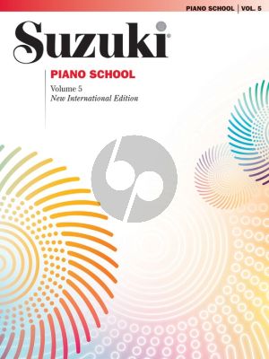 Suzuki Piano School Vol. 5 Book (international edition)