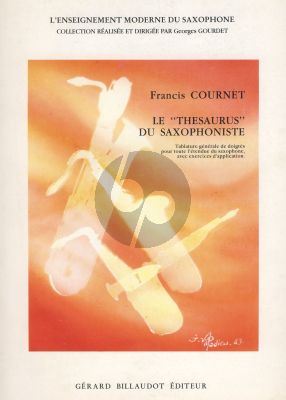 Cournet Le Thesaurus du Saxophoniste Vol.1