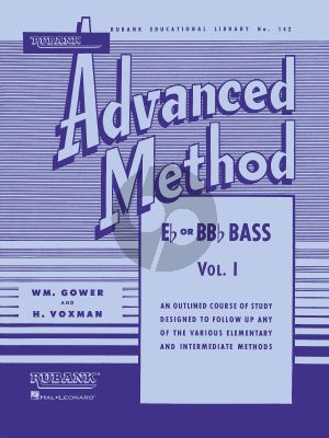 Skornica-Gower Advanced Method Vol. 1 Eb or Bb Bass - Tuba