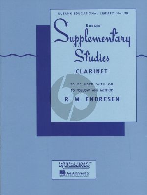 Endresen Supplementary Studies for Clarinet