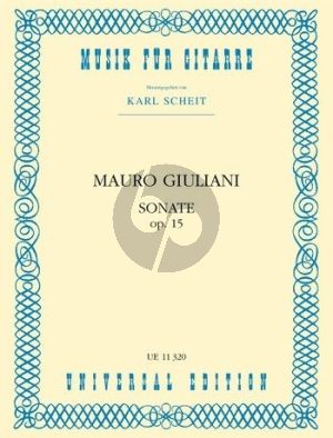 Giuliani Sonata C-major Op.15 Guitar (Karl Scheit)