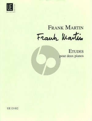 Frank Martin  Etuden 2 Klaviere (2 copies needed for performance )