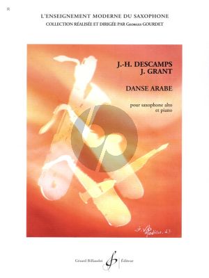 Descamps Danse Arabe Saxophone alto et Piano