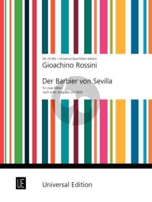 Rossini Der Barbier von Sevilla (nach einer Ausgabe um 1820) 2 Flöten