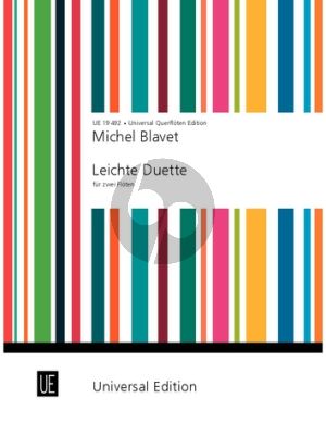 Blavet Leichte Duette (Easy Duets) 2 Flöten (edited by Marianne Betz)