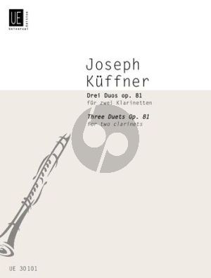 Kuffner 3 Duos Opus 81 2 Klarinetten (F.G. Holy)