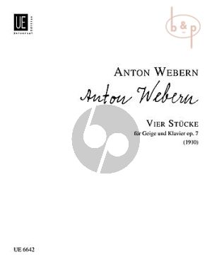Webern 4 Stucke Op.7 (1910) Violin-Piano