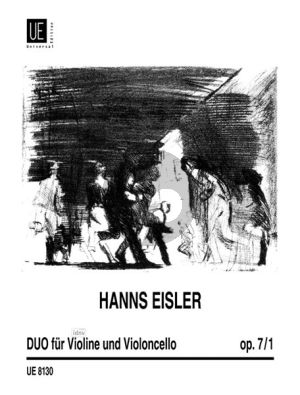 Eisler Duo (1924) Op.7 No.1 fur Violine und Violoncello
