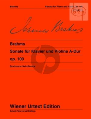 Sonate A-dur Op.100 Violine-Klavier
