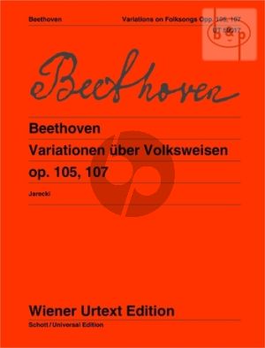 Variationen uber Volksweisen Op.105 - 107 (mit Flote ad lib.)