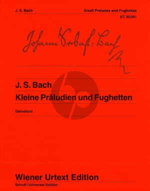 Bach Kleine Praludien-Fughetten Klavier
