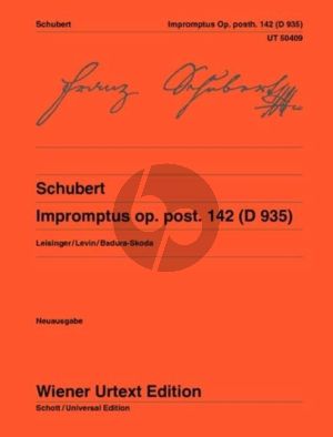 Scubert Impromptus Op.Posth.142 (D 935) Klavier
