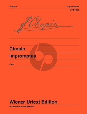 Chopin Impromptus Piano (edited by Jan Ekier) (Wiener-Urtext)