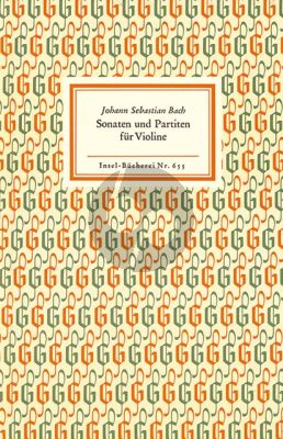Bach 6 Sonaten und Partiten Violine Solo Faksimile Ausgabe (Insel Verlag Taschenbuch)