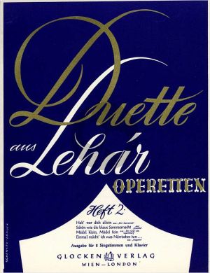 Lehar Duette aus Operetten Vol.2 2 Singstimmen-Klavier