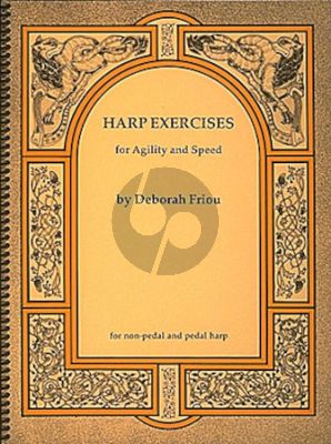 Friou Exercises for Agility and Speed for non-pedal and pedal Harp