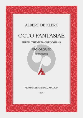 Klerk Octo Fantasie Orgel (man.)