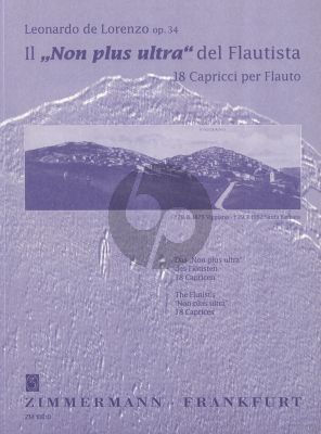 Lorenzo Il Non Plus Ultra des Flautista Op.34 (18 Capricci)